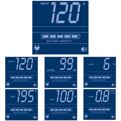 Tripp Lite series Line-interactive UPS Power Supply - 2U Rack/Tower - 6.50 Minute Stand-by - 120 V AC Input - 120 V AC O