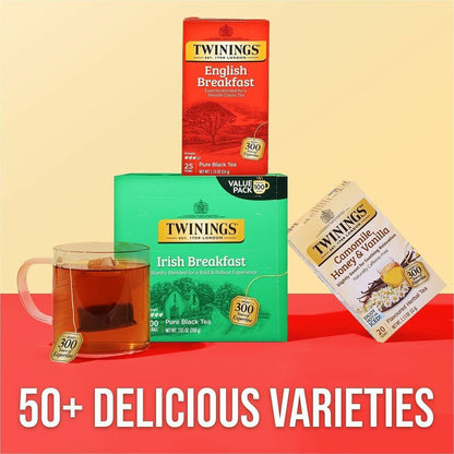 Twinings of London English Breakfast Black Tea Bag - 25 Cup - 25 / Box