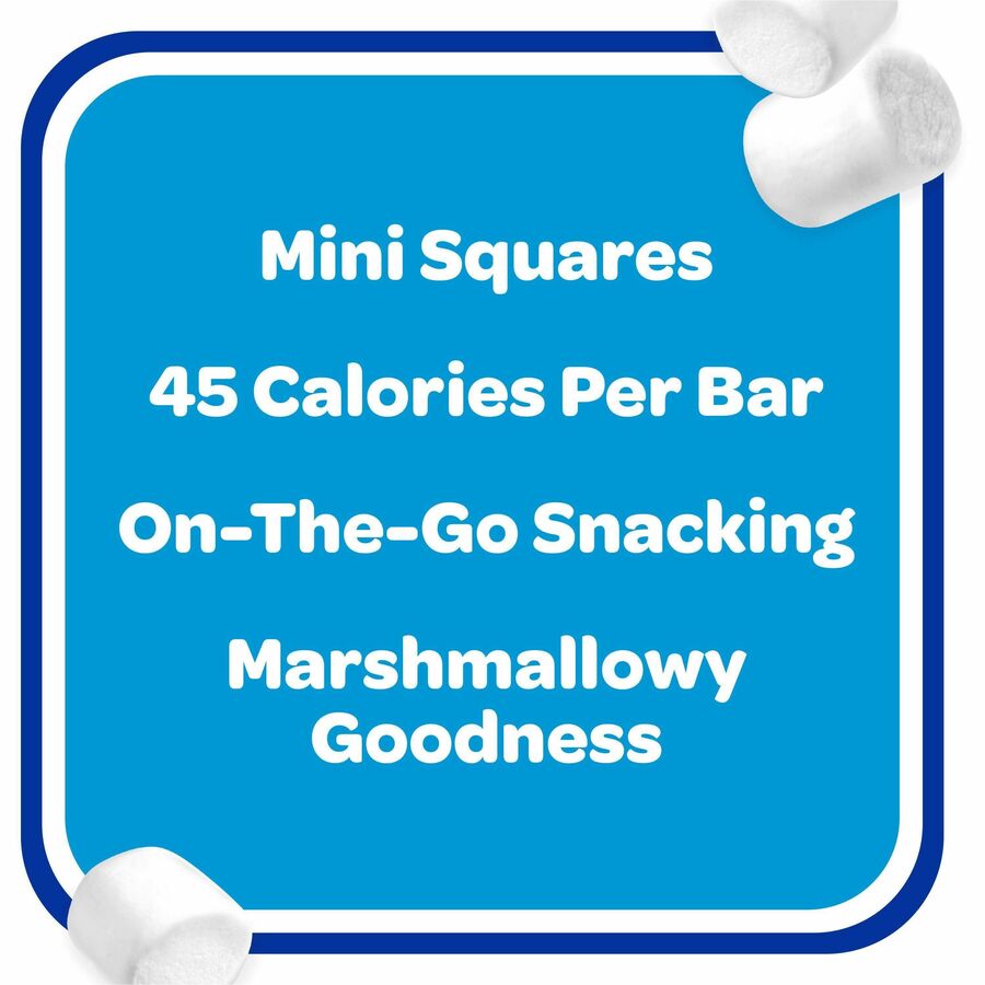 Rice Krispies Treats Mini Squares - Individually Wrapped - Original - 1 Serving Pack - 50 / Box