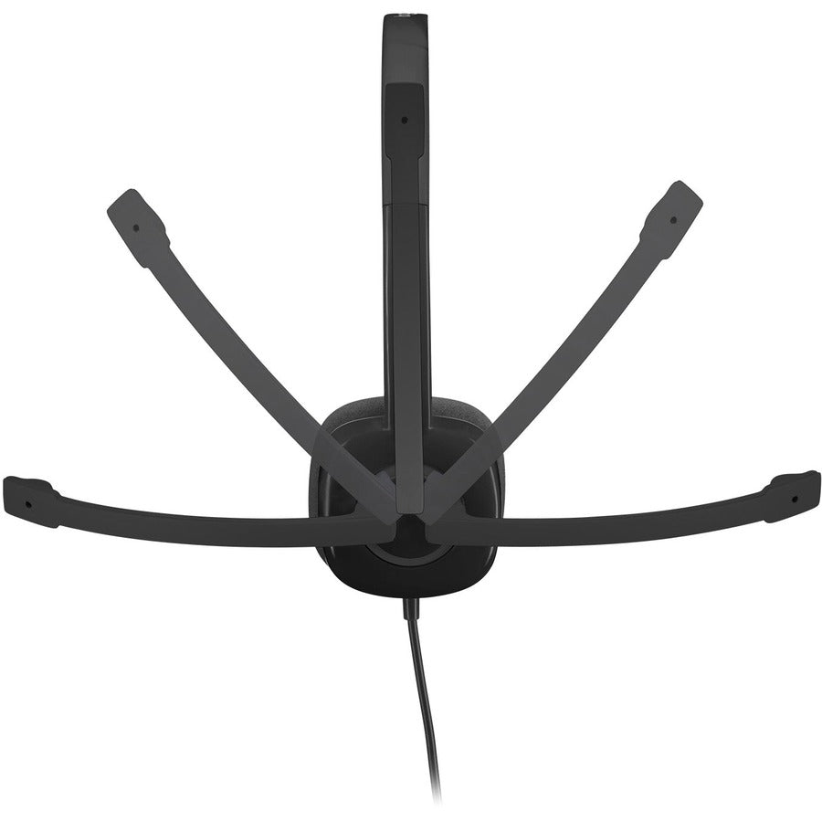 Logitech Stereo Headset H151 - Stereo - Mini-phone (3.5mm) - Wired - 22 Ohm - 20 Hz to 20 kHz - Over-the-head - Binaural