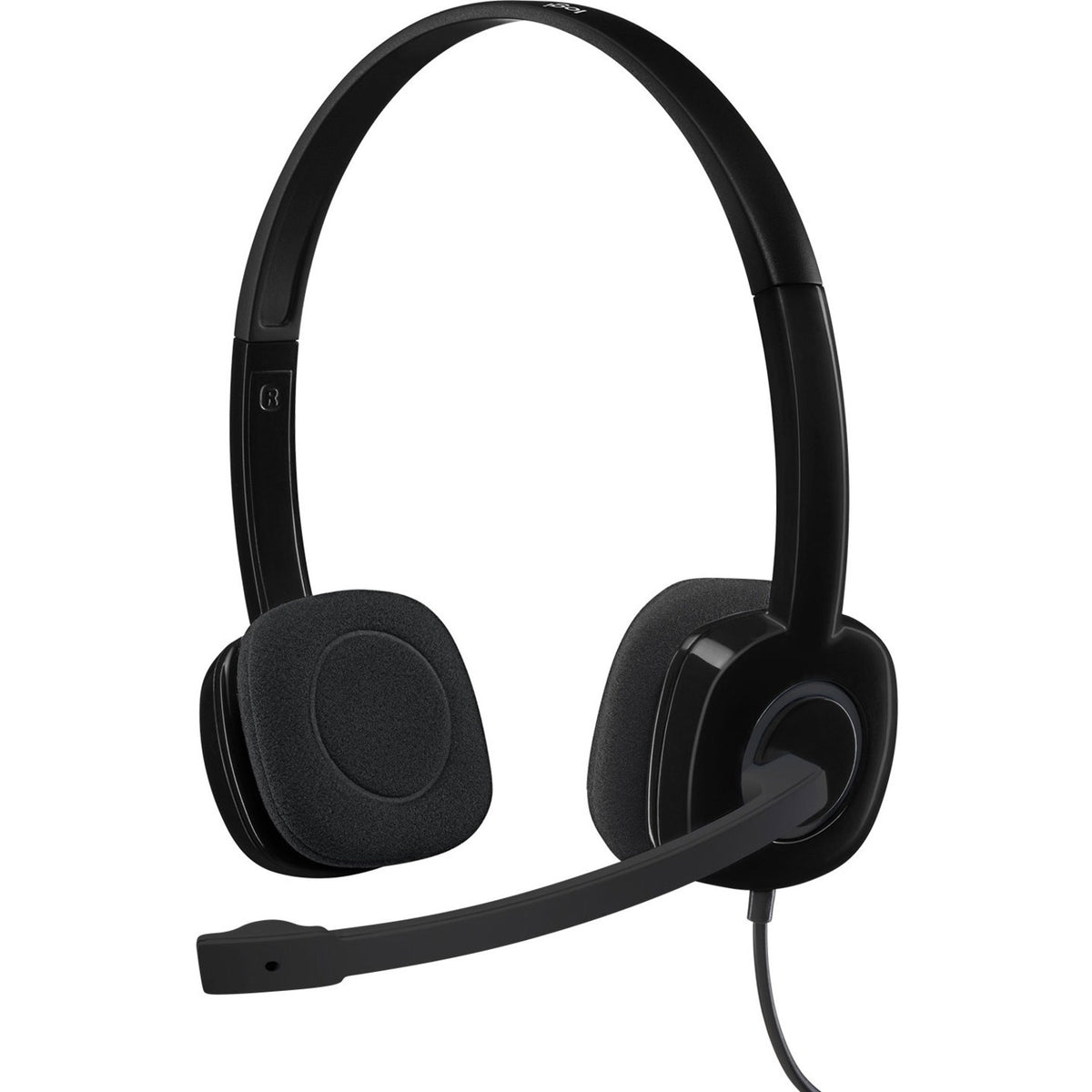 Logitech Stereo Headset H151 - Stereo - Mini-phone (3.5mm) - Wired - 22 Ohm - 20 Hz to 20 kHz - Over-the-head - Binaural
