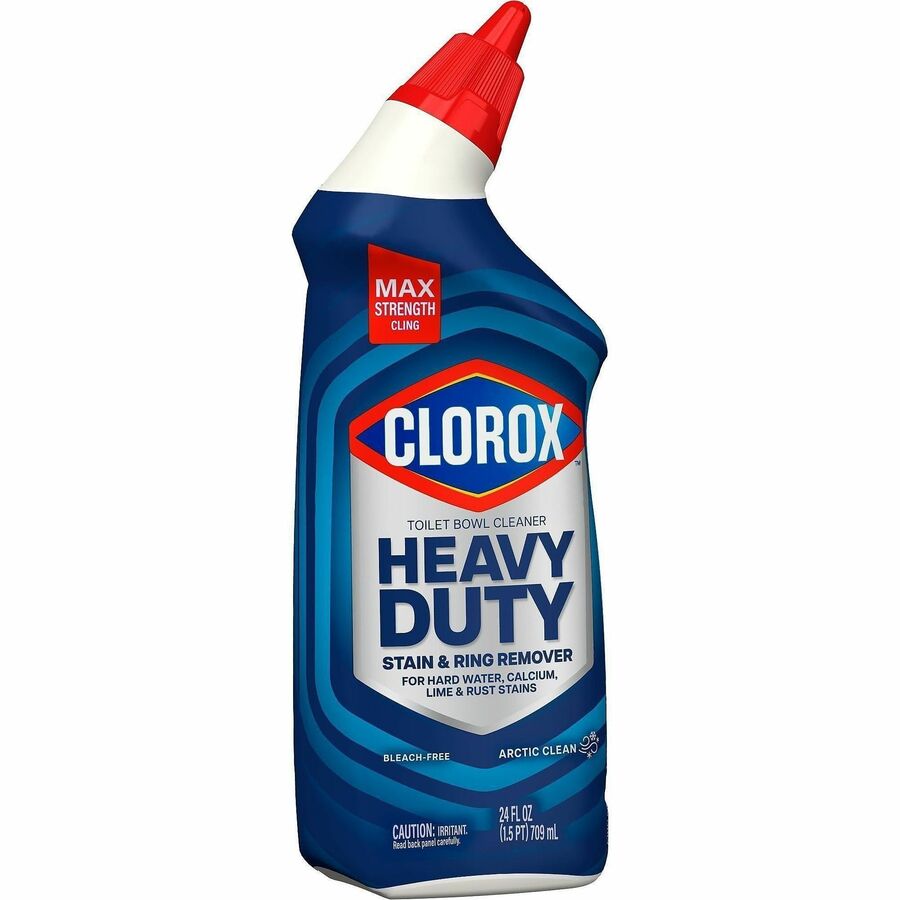 Clorox Toilet Bowl Cleaner Heavy-Duty Stain and Ring Remover - For Toilet Bowl - 24 fl oz (0.8 quart) - Arctic Clean Sce