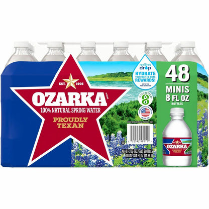 Primo Brands Natural Spring Water - 8 fl oz (237 mL) - 48 / Carton