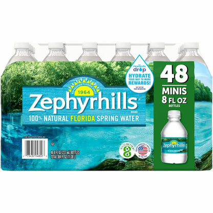 Primo Brands Natural Spring Water - 8 fl oz (237 mL) - 48 / Carton