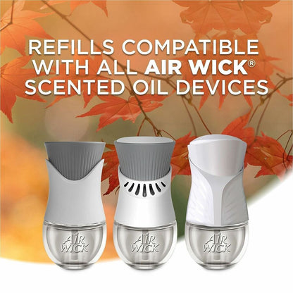 Air Wick Scented Oil Warmer Refill - Oil - 0.7 fl oz (0 quart) - Apple Cinnamon Medley - 60 Day - 2 / Pack