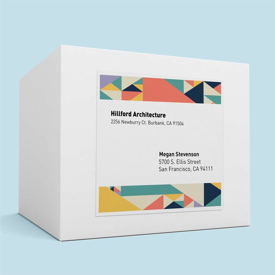 Avery® Shipping Address Labels, 250 Labels, Full Sheet Labels, Permanent (95920) - x 8 1/2" Width x 11" Length - Full Sh