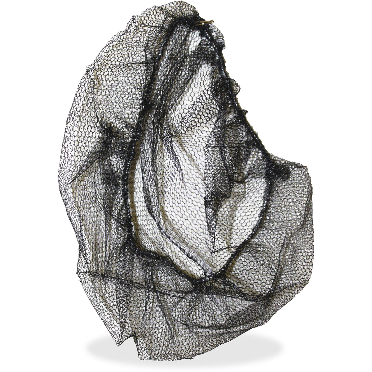 Genuine Joe Black Nylon Hair Net - Recommended for: Food Handling, Food Processing - Large - 21" Stretched Diameter - Co