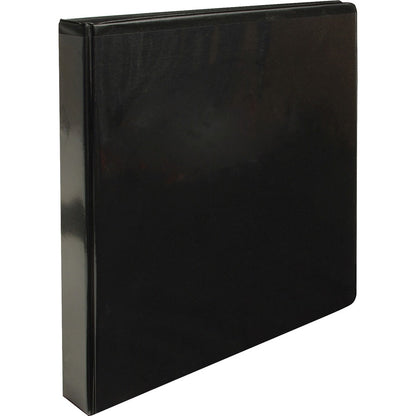Business Source Round-ring View Binder - 1" Binder Capacity - Letter - 8 1/2" x 11" Sheet Size - 225 Sheet Capacity - 12