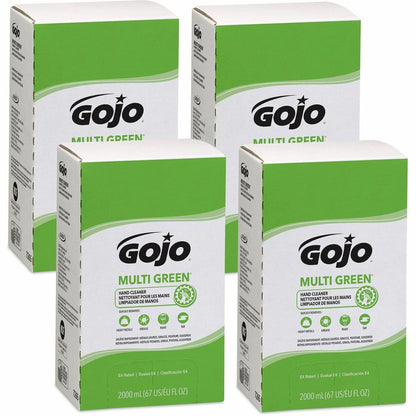 Gojo® Multi Green Hand Cleaner - Citrus Scent - 2.11 quart - Soil Remover, Dirt Remover, Kill Germs - Hand - Green - Non