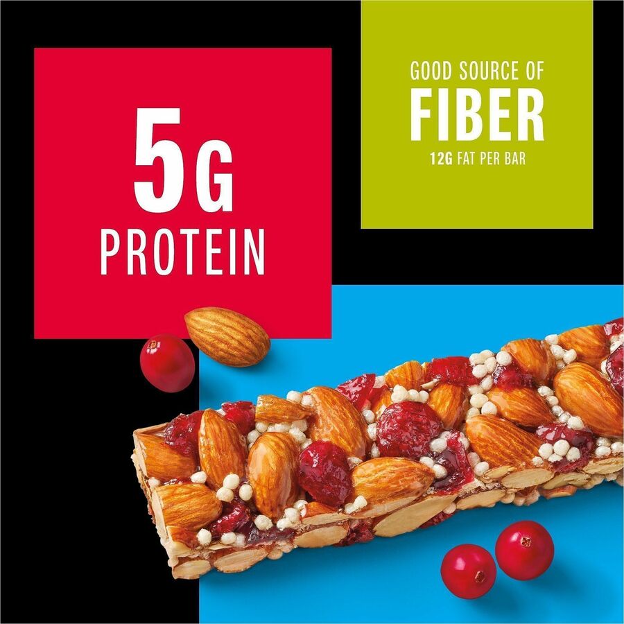 KIND Cranberry Almond Nut Bars - Cholesterol-free, Non-GMO, Individually Wrapped, Gluten-free, Trans Fat Free, Low Glyce