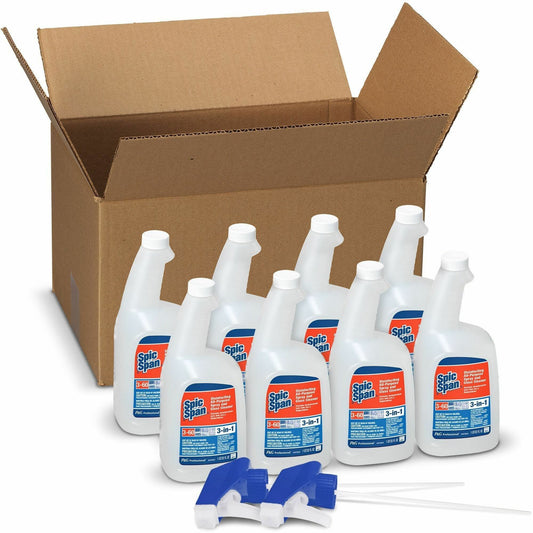 Spic and Span Disinfecting All Purpose Spray - For Multipurpose - 32 fl oz (1 quart) - Fresh Scent - 8 / Carton