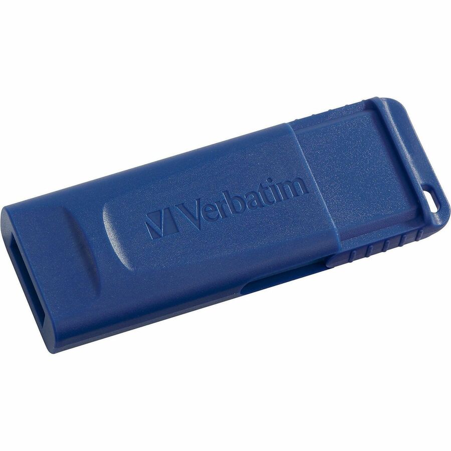 Verbatim 8GB USB Flash Drive - 5pk - Blue - 8 GB - USB 2.0 Type A - Blue - 5 Year Warranty - 5 / Pack - TAA Compliant