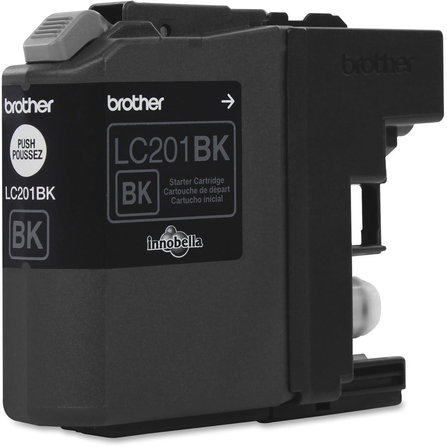 Brother Innobella LC201BK Original Standard Yield Inkjet Ink Cartridge - Black - 1 Each - 260 Pages