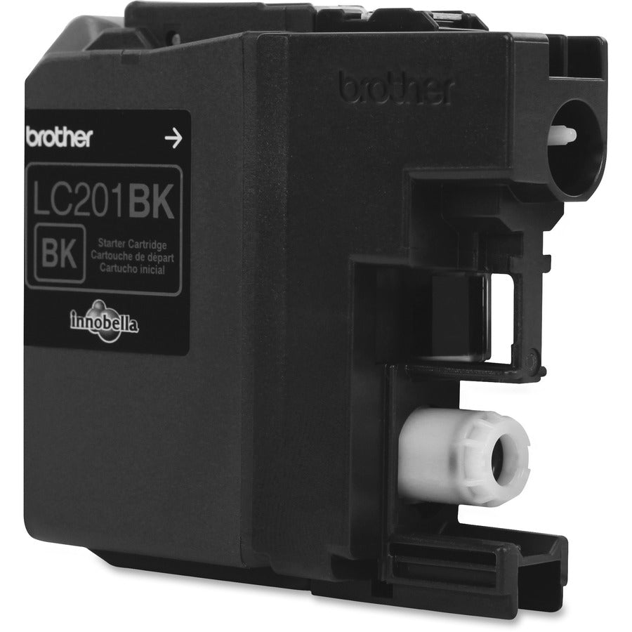 Brother Innobella LC201BK Original Standard Yield Inkjet Ink Cartridge - Black - 1 Each - 260 Pages