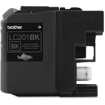 Brother Innobella LC201BK Original Standard Yield Inkjet Ink Cartridge - Black - 1 Each - 260 Pages