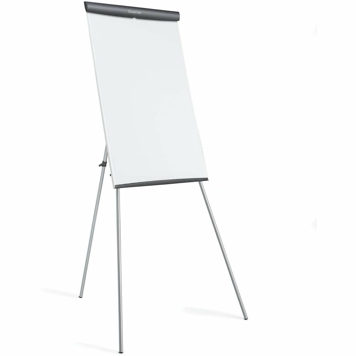 Quartet Melamine Presentation Easel - 36" (3 ft) Width x 24" (2 ft) Height - White Melamine Surface - Silver Graphite, G