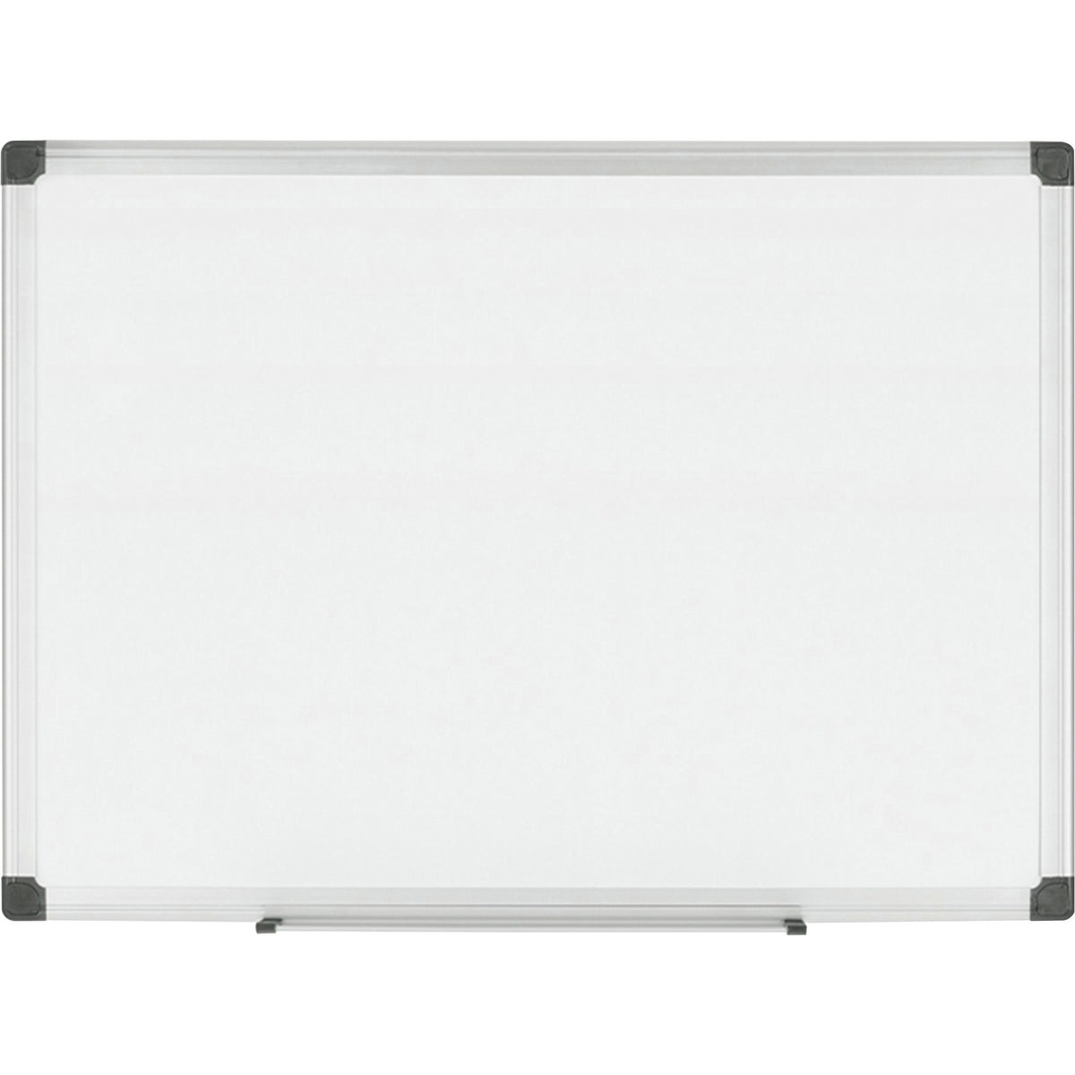 MasterVision Maya Series Magnetic Dry-Erase Board - 36" (3 ft) Width x 24" (2 ft) Height - White Porcelain Surface - Sil