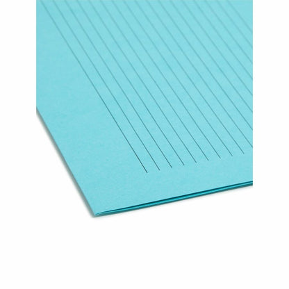 Smead SuperTab 1/3 Tab Cut Letter Recycled Fastener Folder - 8 1/2" x 11" - 1 x 2K Fastener - Top Tab Location - 11 pt. 