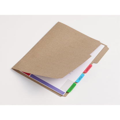 Avery® 2" Multi-use Ultra Tabs - 24 Tab(s) - 1.50" Tab Height x 2" Tab Width - Removable - Red Film, Clear Paper, Blue, 