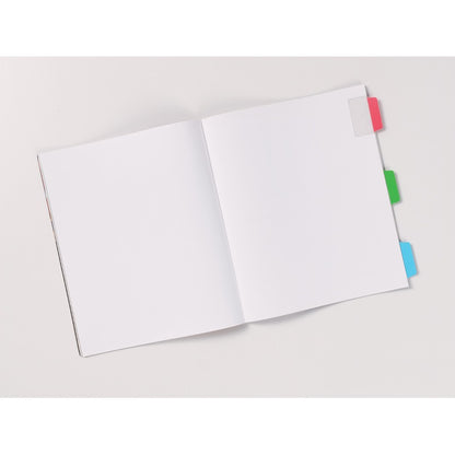 Avery® 2" Multi-use Ultra Tabs - 24 Tab(s) - 1.50" Tab Height x 2" Tab Width - Removable - Red Film, Clear Paper, Blue, 