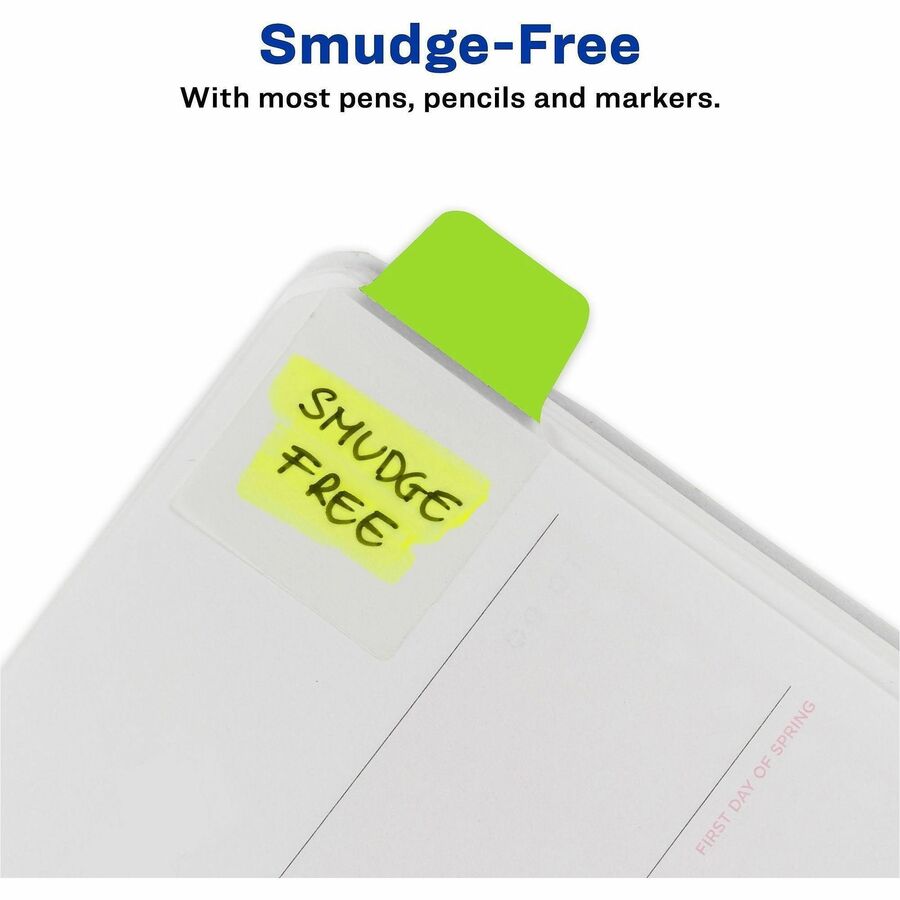 Avery® Mini Ultra Tabs - 80 Tab(s) - 1.50" Tab Height x 1" Tab Width - Removable - 80 / Pack