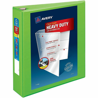 Avery® Heavy-Duty View Binders - Locking One Touch EZD Rings - 2" Binder Capacity - Letter - 8 1/2" x 11" Sheet Size - 5