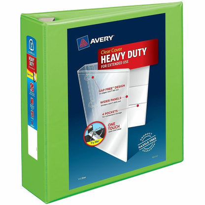 Avery Heavy-Duty View Binders with One Touch EZD Rings - 3" Binder Capacity - Letter - 8 1/2" x 11" Sheet Size - 670 She