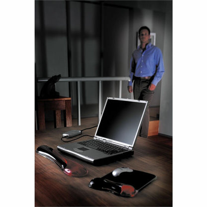 Kensington Duo Gel Wave Keyboard Wrist Rest - 18.88" Width x 3.50" Depth - Red, Black - Gel - Slip Resistant - 1 Each