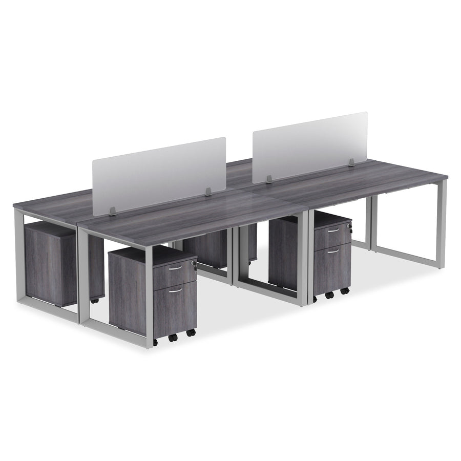 Lorell Relevance Series Tabletop - Laminated, Mahogany Rectangle Top - 72" Table Top Width x 24" Table Top Depth x 1" Ta