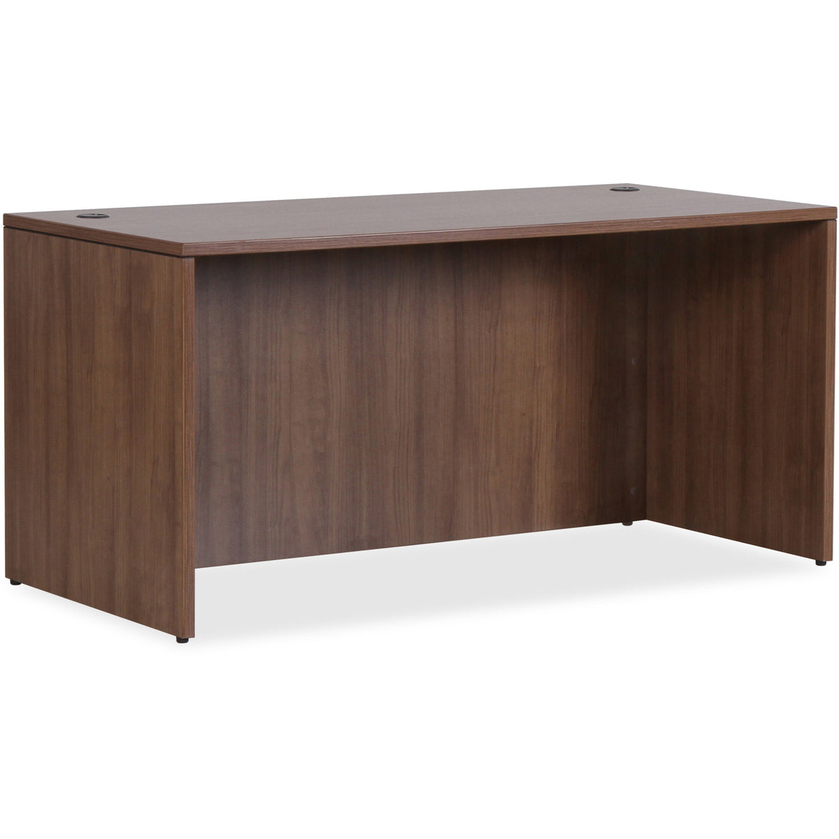 Lorell Essentials Series Rectangular Desk Shell - 1" Thickness Top, 29.5" Height x 59" Width x 29.5" Depth Desk - Finish