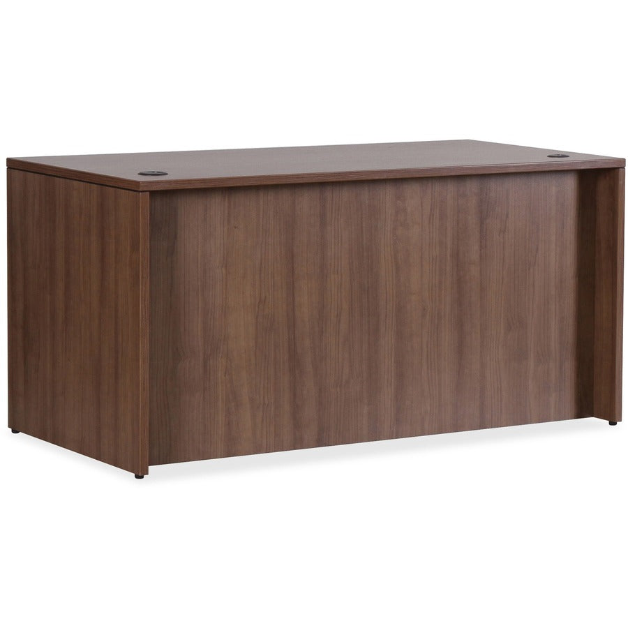 Lorell Essentials Series Rectangular Desk Shell - 1" Thickness Top, 29.5" Height x 59" Width x 29.5" Depth Desk - Finish