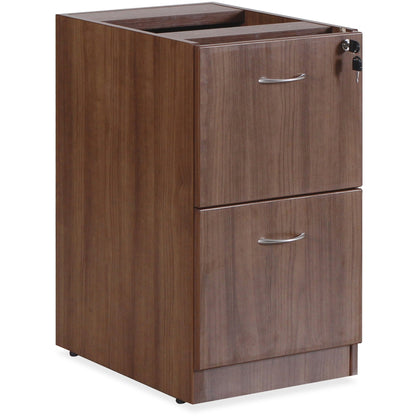 Lorell Essentials Series File/File Fixed File Cabinet - 28.5" Height x 15.5" Width x 21.9" Depth Pedestal, x 3.8" Width 