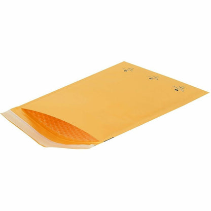 Sparco Size 3 Bubble Cushioned Mailers - Bubble - #3 - 8 1/2" Width x 14 1/2" Length - Self-sealing - Kraft - Kraft - 10