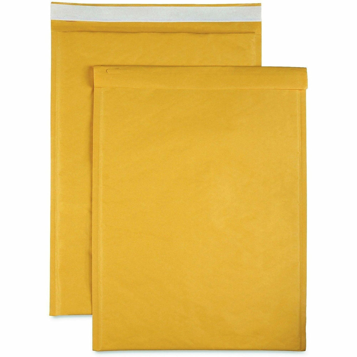 Sparco Size 6 Bubble Cushioned Mailers - Bubble - #6 - 12 1/2" Width x 19" Length - Self-sealing - Kraft - Kraft - 50 / 