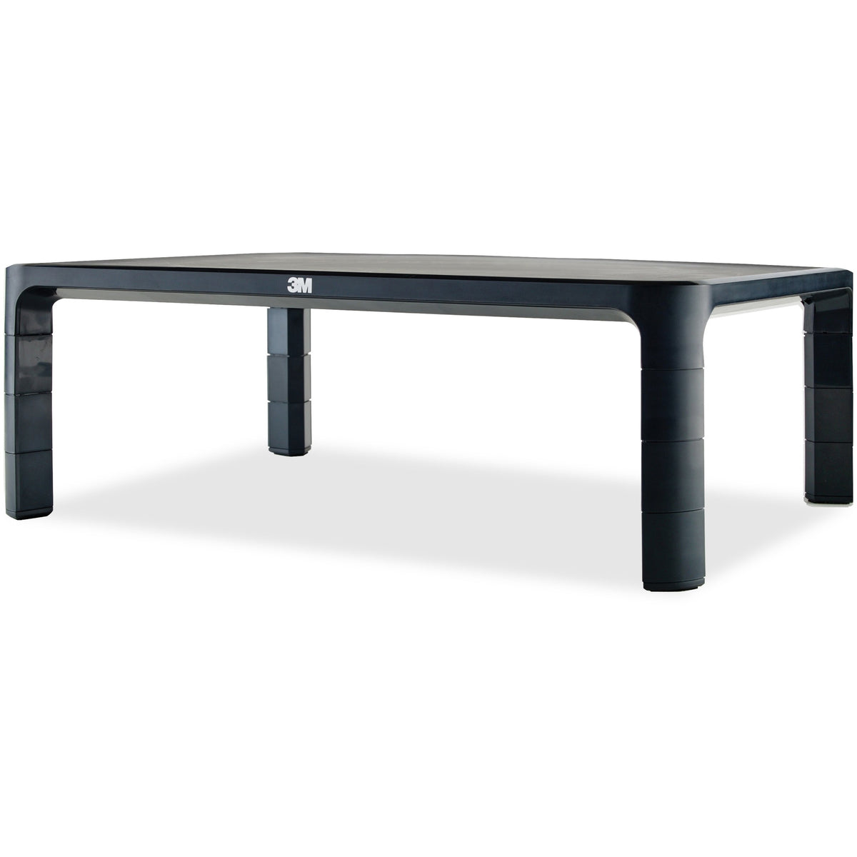 3M Adjustable Monitor Stand for Monitors and Laptops - 20 lb Load Capacity - 5.50" Height x 16" Width x 12" Depth - Desk