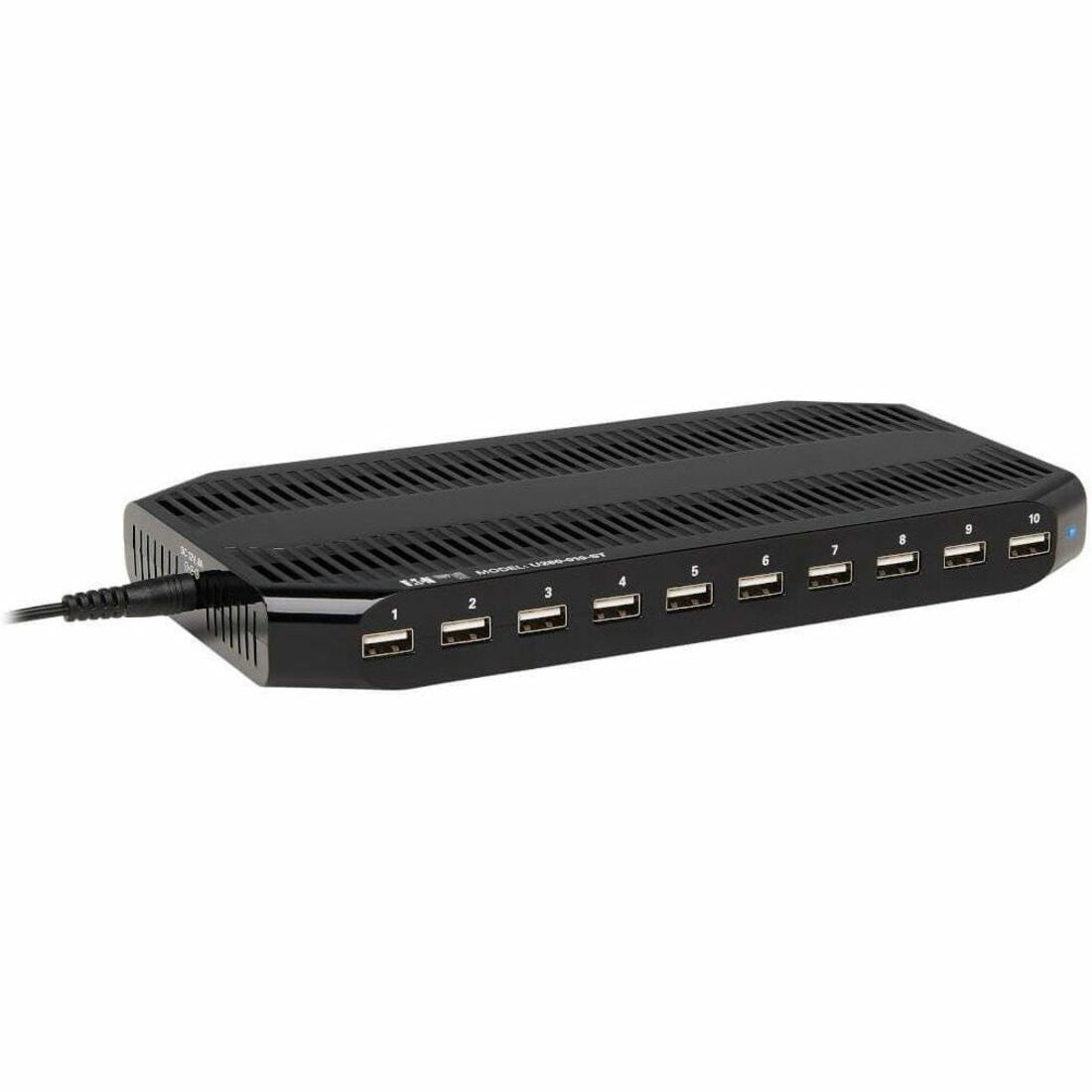 Tripp Lite series 10-Port USB Charger with Built-In Storage - 12 V DC Input - 5 V DC Output - 2.40 A - 1 Each