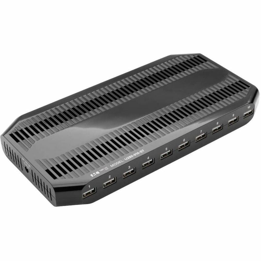 Tripp Lite series 10-Port USB Charger with Built-In Storage - 12 V DC Input - 5 V DC Output - 2.40 A - 1 Each