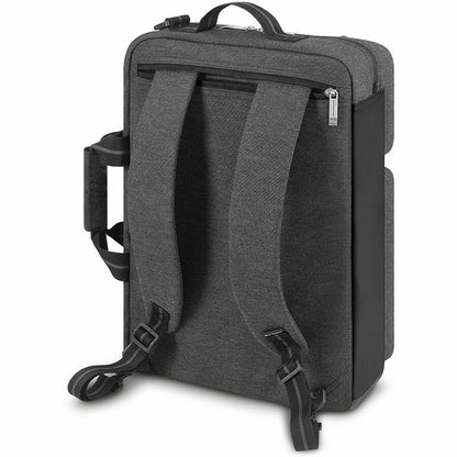 Solo Urban Carrying Case (Briefcase) for 15.6" Apple iPad Notebook - Gray, Black - Damage Resistant - Polyester Body - 1