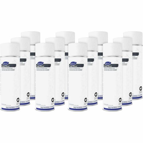 Diversey Deep Gloss Stainless Steel Maintainer - For Multipurpose - Ready-To-Use - 16 fl oz (0.5 quart) - Characteristic