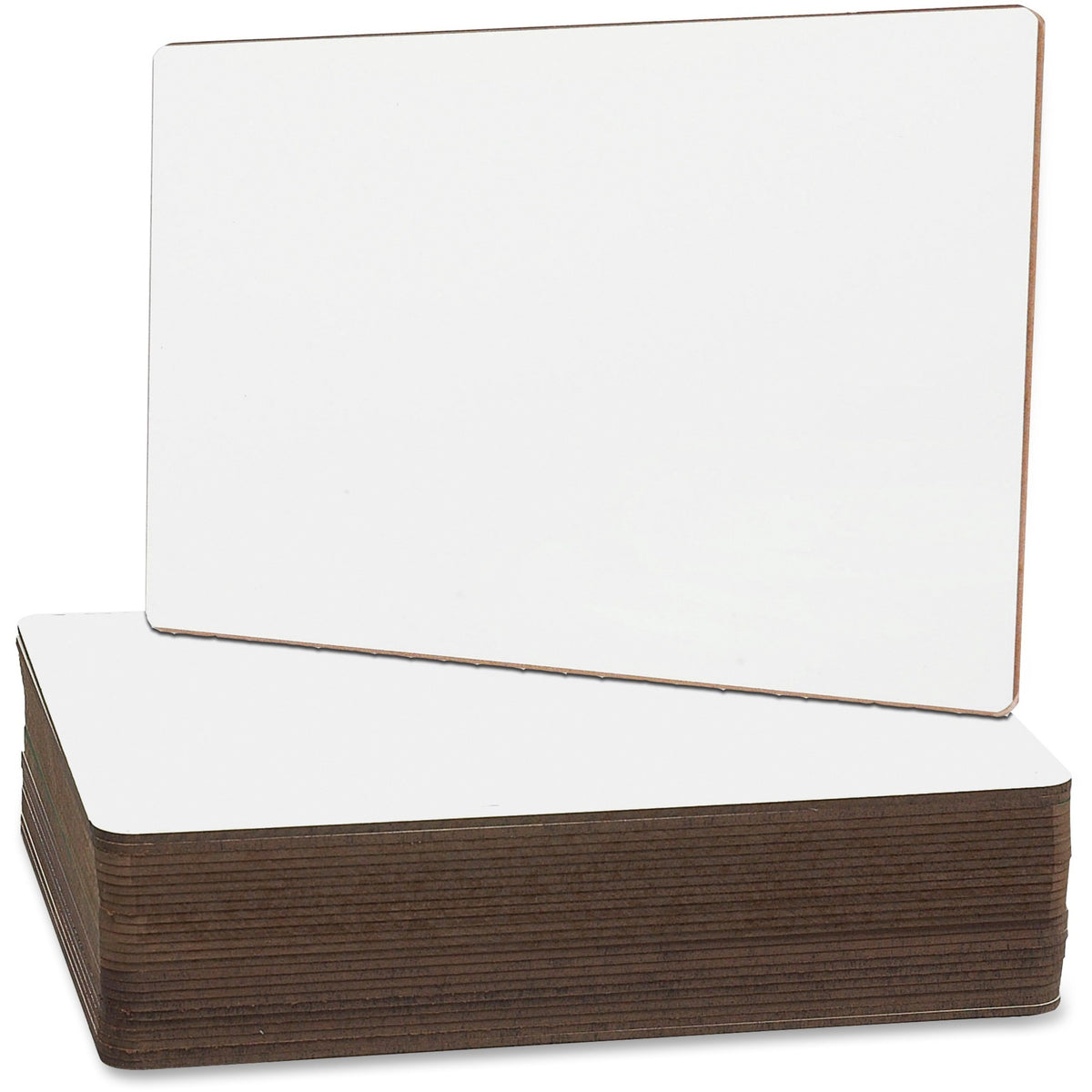 Flipside Unframed Dry Erase Lap Board Class Pack - 9" (0.8 ft) Width x 12" (1 ft) Height - White Surface - Rectangle - 2
