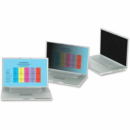 3M Privacy Filter Black, Matte - For 12.5" Widescreen LCD 2 in 1 Notebook - 16:9 - Scratch Resistant, Fingerprint Resist
