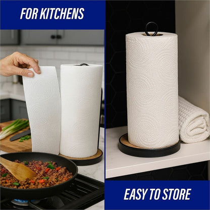 Genuine Joe Kitchen Roll Flexible Size Towels - 2 Ply - 1 5/8" Core - White - Paper - 30 / Carton