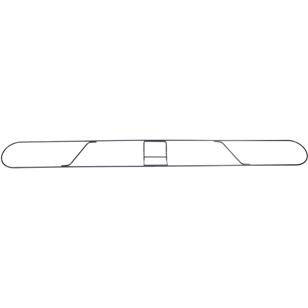Genuine Joe Clip-on Long Dust Mop Frame - Rust Resistant, Clip, Galvanized - Metallic - 1 Each