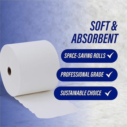 Genuine Joe Solutions Double Capacity Bath Tissue - 2 Ply - 1000 Sheets/Roll - 45/64" Core - White - Virgin Fiber - 36 /