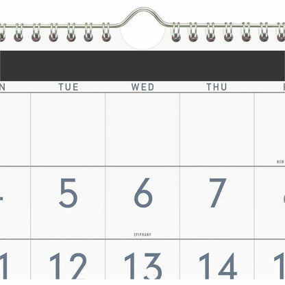 At-A-Glance Contemporary 3-Month Reference Wall Calendar - Large - Monthly - 15 Month - December 2026 to February 2028 -