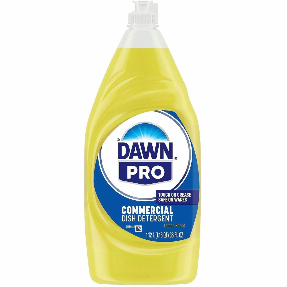 Dawn Commercial Concentrated Lemon-Scented Dish Detergent - For Pot, Pan - Concentrate - Liquid - 38 fl oz (1.2 quart) -