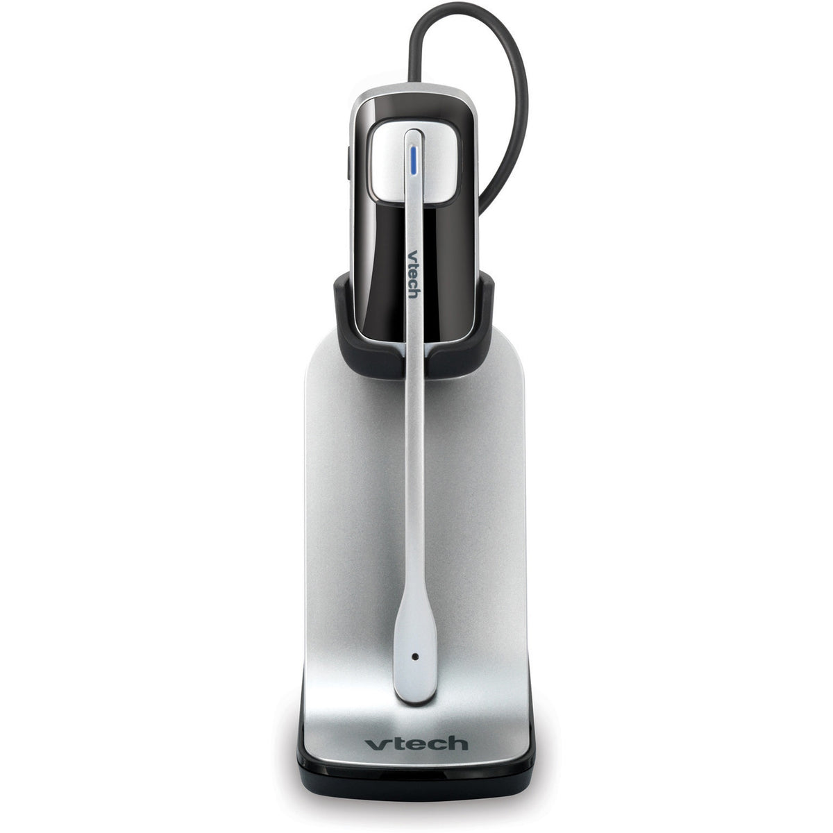 VTech Accesssory Cordless Headset - Mono - Wireless - DECT 6.0 - Earbud, Over-the-ear - Monaural - Outer-ear - Silver, B