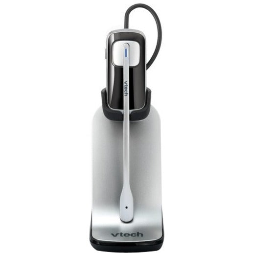 VTech Accesssory Cordless Headset - Mono - Wireless - DECT 6.0 - Earbud, Over-the-ear - Monaural - Outer-ear - Silver, B