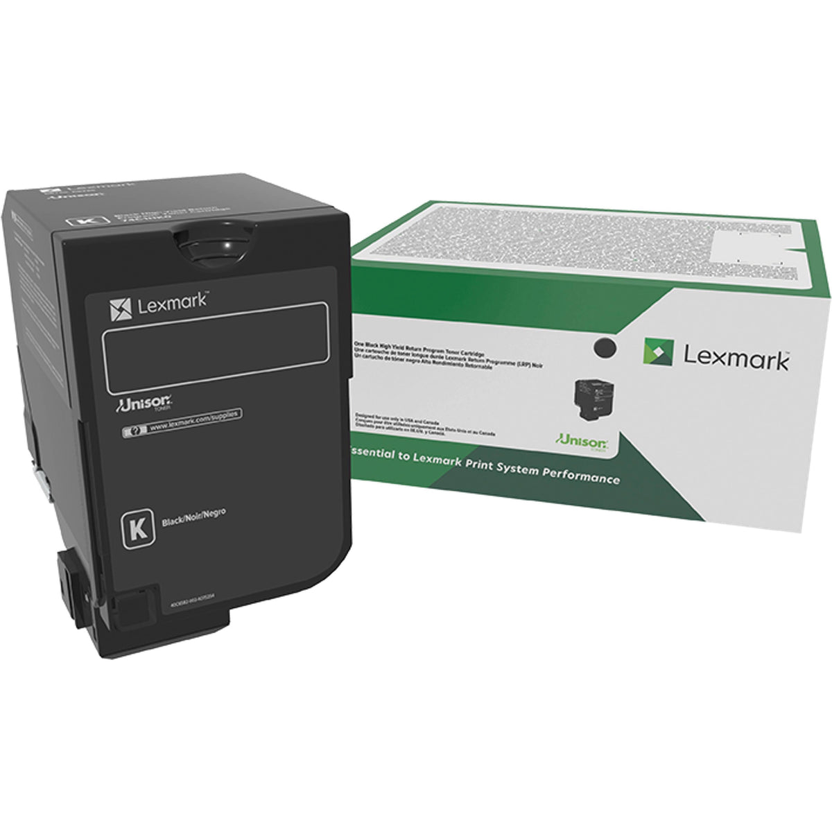 Lexmark Unison Original High Yield Laser Toner Cartridge - Yellow - 1 Each - 16000 Pages