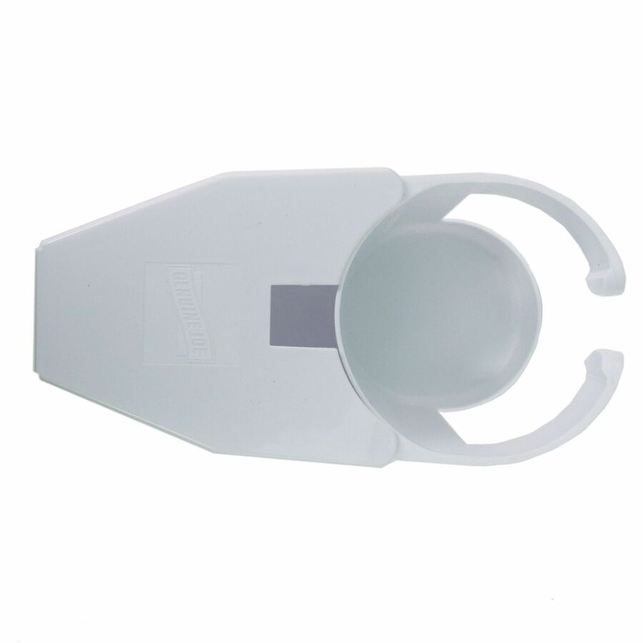 Genuine Joe Toilet Bowl Mop Caddy - White - 12 / Carton